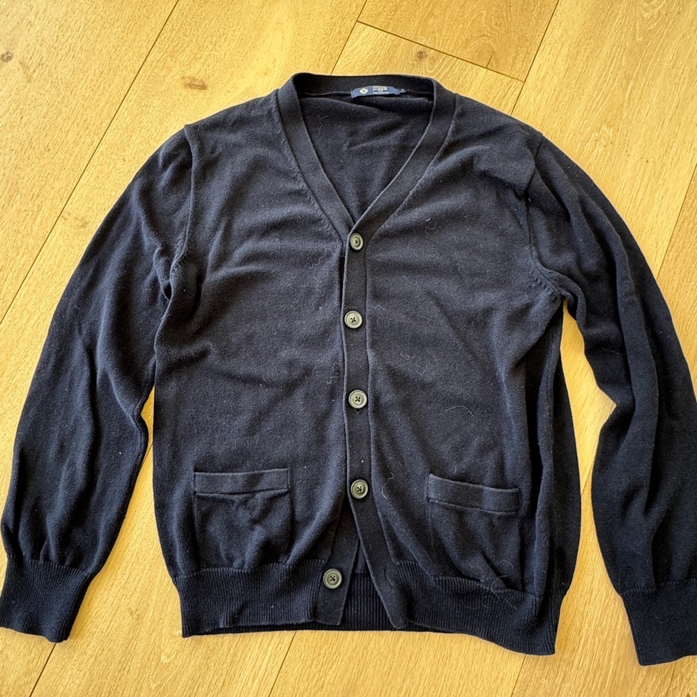 Men's JCrew Blue Cardigan Sweater
